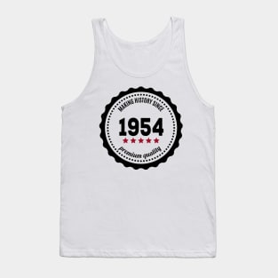 Making history since 1954 badge Tank Top